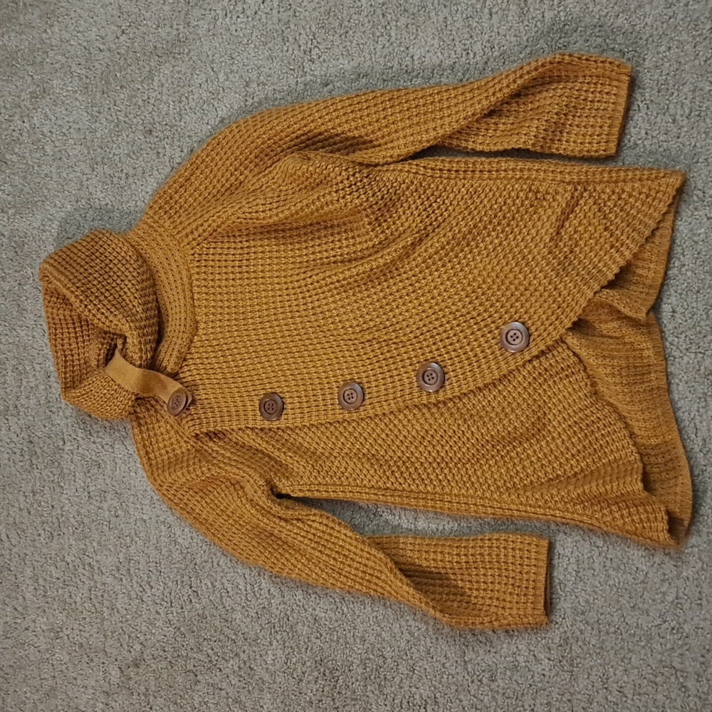 Medium Knit Open Sweater